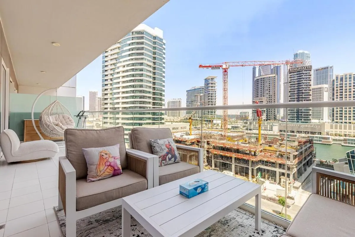 Luxury2Br Canal View Free Parking & Water Downtown Dubai 0*,