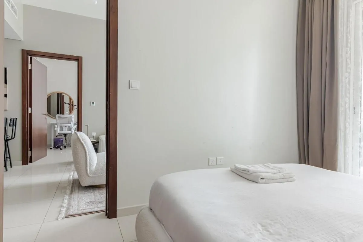 公寓 Luxury2Br Canal View Free Parking & Water Downtown 迪拜